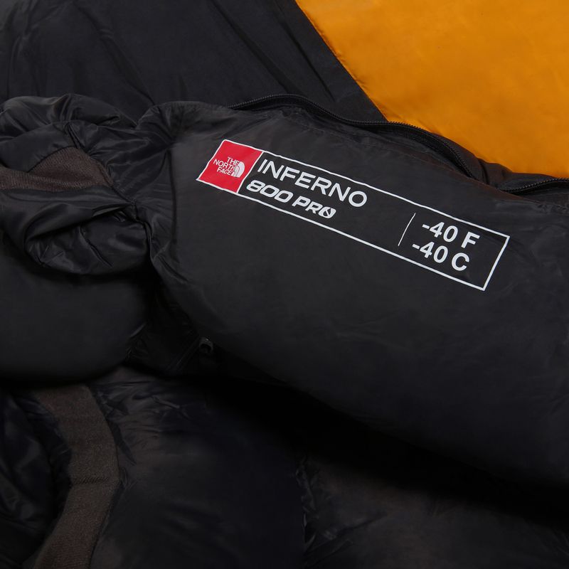 Śpiwór The North Face Inferno -40F/-40C 193/right brushfire orange/tnf black 4