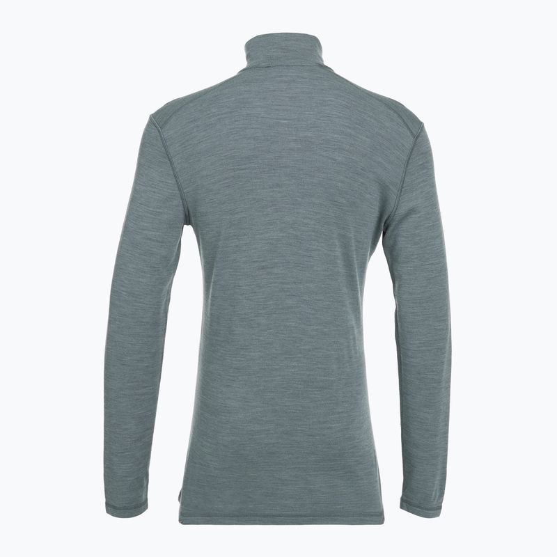 Bluza termoaktywna męska Smartwool Classic Thermal Merino Base Layer 1/4 Zip Boxed pewter blue h 4