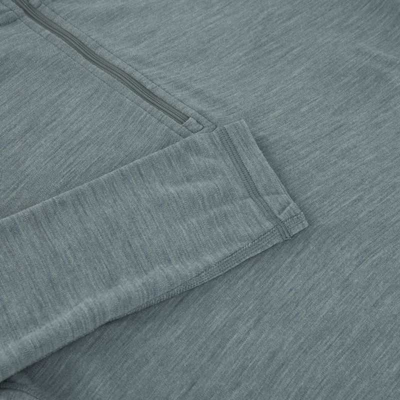 Bluza termoaktywna męska Smartwool Classic Thermal Merino Base Layer 1/4 Zip Boxed pewter blue h 5