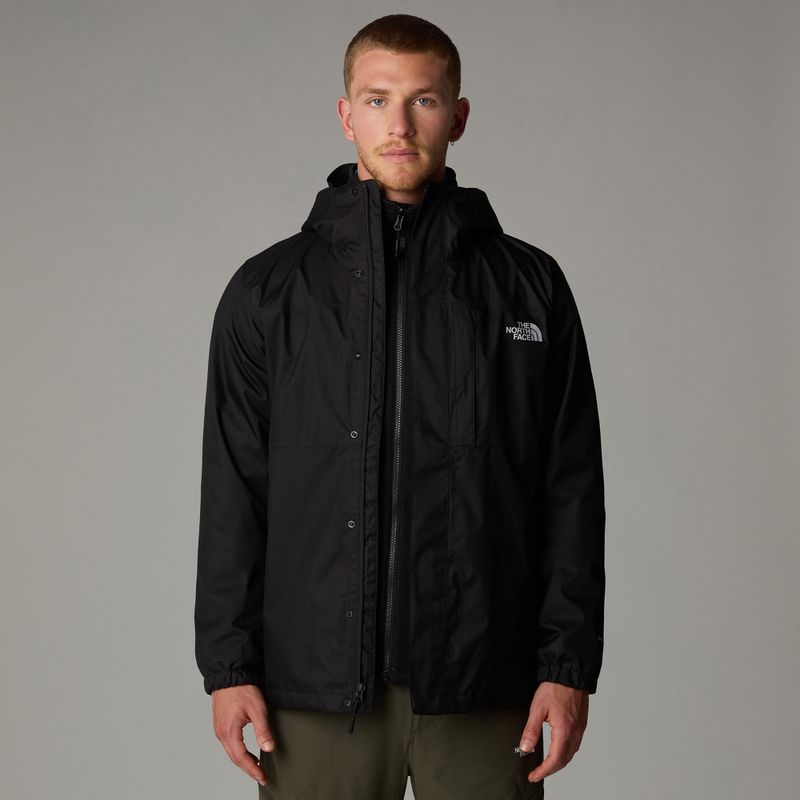 Kurtka 3w1 męska The North Face Quest Triclimate black 4