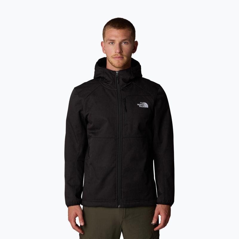 Kurtka softshell męska The North Face Quest Hooded black