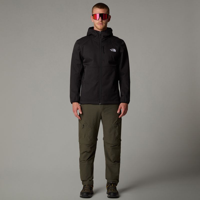 Kurtka softshell męska The North Face Quest Hooded black 2