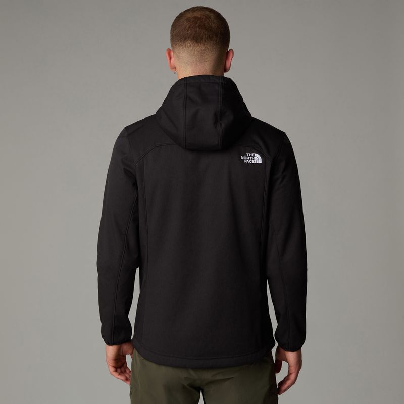 Kurtka softshell męska The North Face Quest Hooded black 3