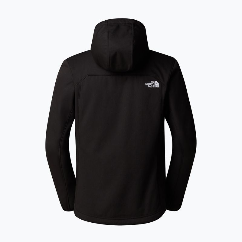 Kurtka softshell męska The North Face Quest Hooded black 6