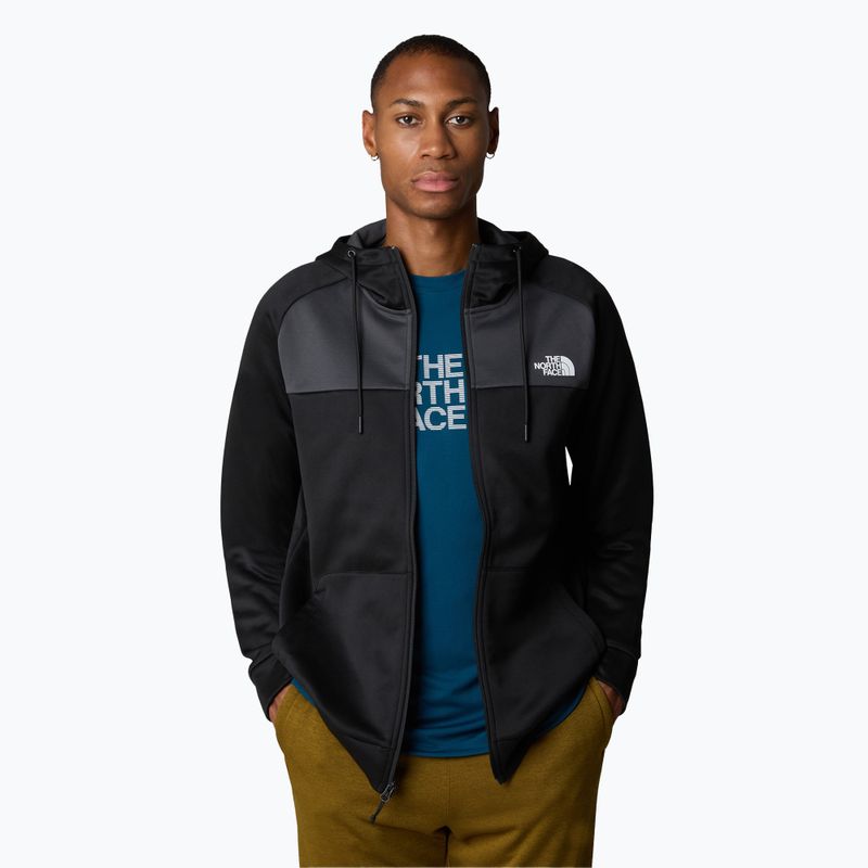 Bluza męska The North Face Reaxion Fleece black/ asphalt grey 4