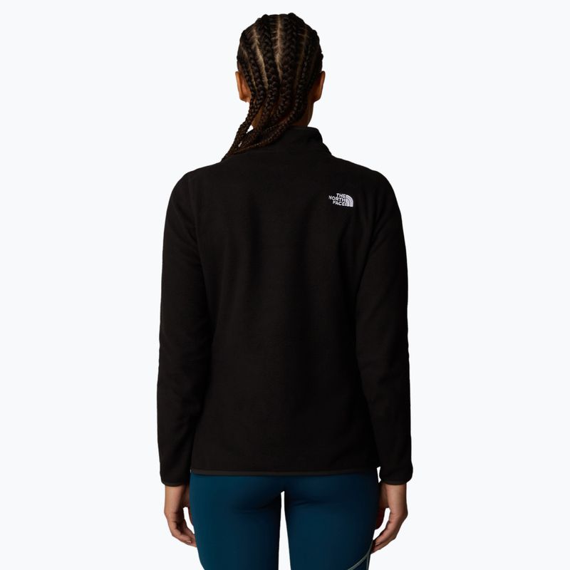 Bluza damska The North Face 100 Glacier 1/4 Zip black/npf 3