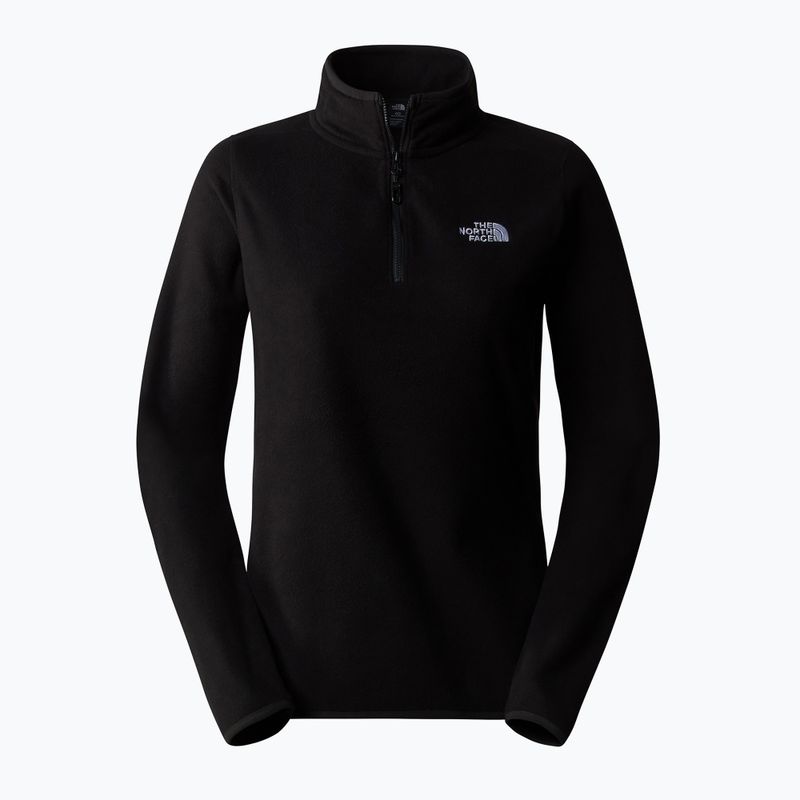 Bluza damska The North Face 100 Glacier 1/4 Zip black/npf 4