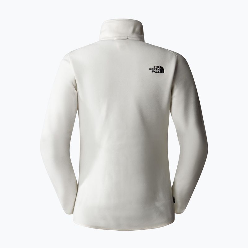 Bluza damska The North Face 100 Glacier FZ white dune/npf 6