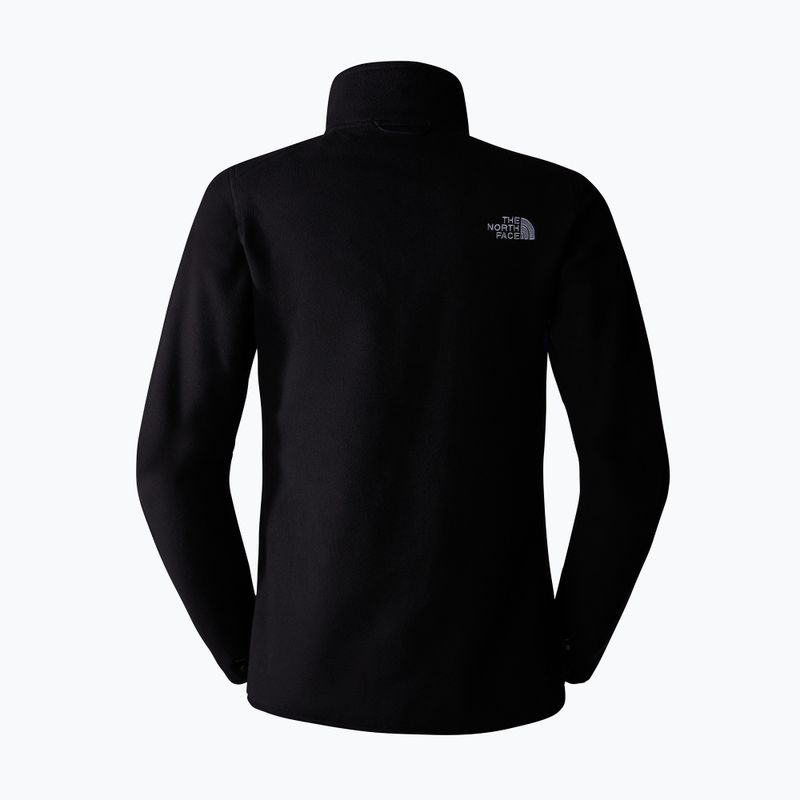 Bluza damska The North Face 100 Glacier FZ black/npf 6