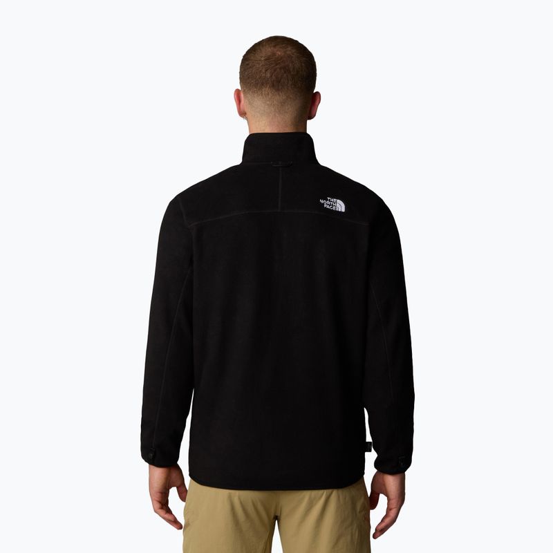 Bluza męska The North Face 100 Glacier Full Zip black/npf 3