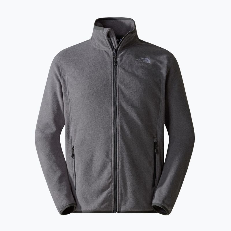 Bluza męska The North Face 100 Glacier Full Zip medium grey heather 5