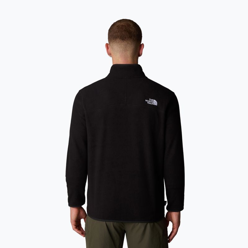 Bluza męska The North Face 100 Glacier 1/4 Zip black/npf 3