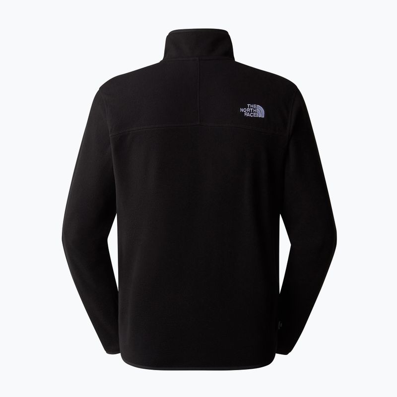 Bluza męska The North Face 100 Glacier 1/4 Zip black/npf 5