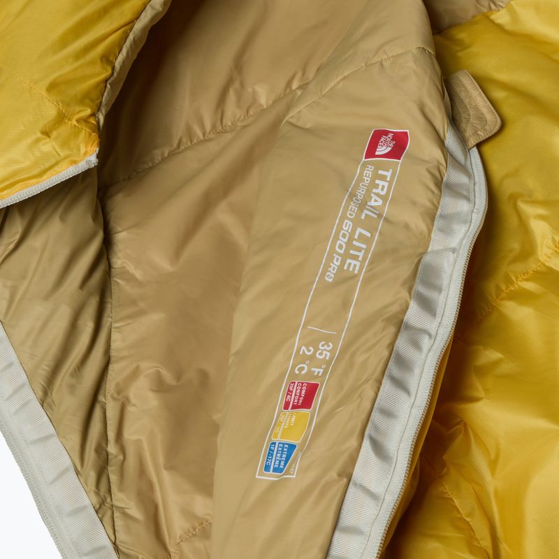 Śpiwór The North Face Trail Lite Down 35 183 cm/right tnf yellow/ khaki stone 5