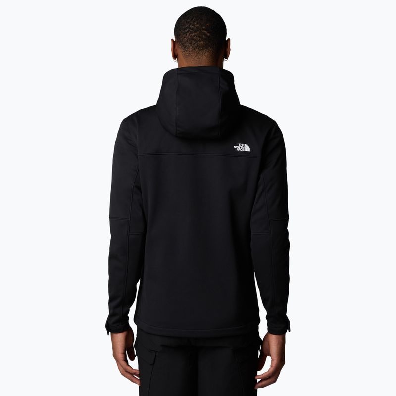 Kurtka softshell męska The North Face Diablo Softshell Detachable Hood black/black/npf 3