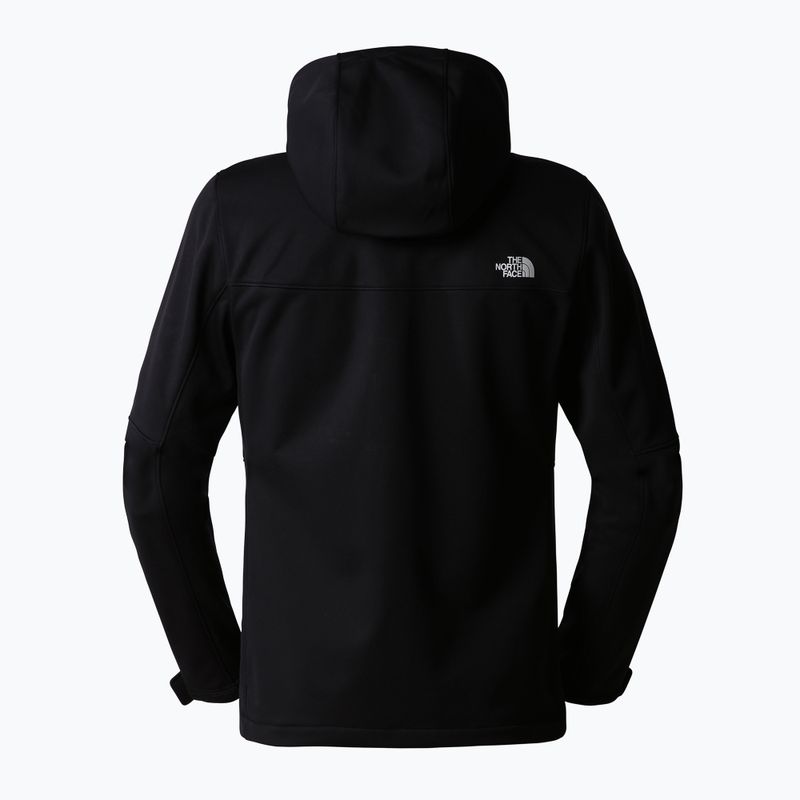 Kurtka softshell męska The North Face Diablo Softshell Detachable Hood black/black/npf 6