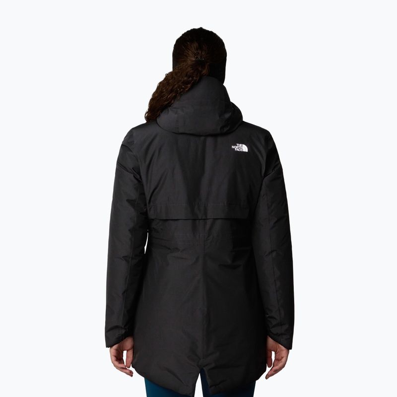 Kurtka zimowa damska The North Face Hikesteller Insulated Parka black/black/npf 3