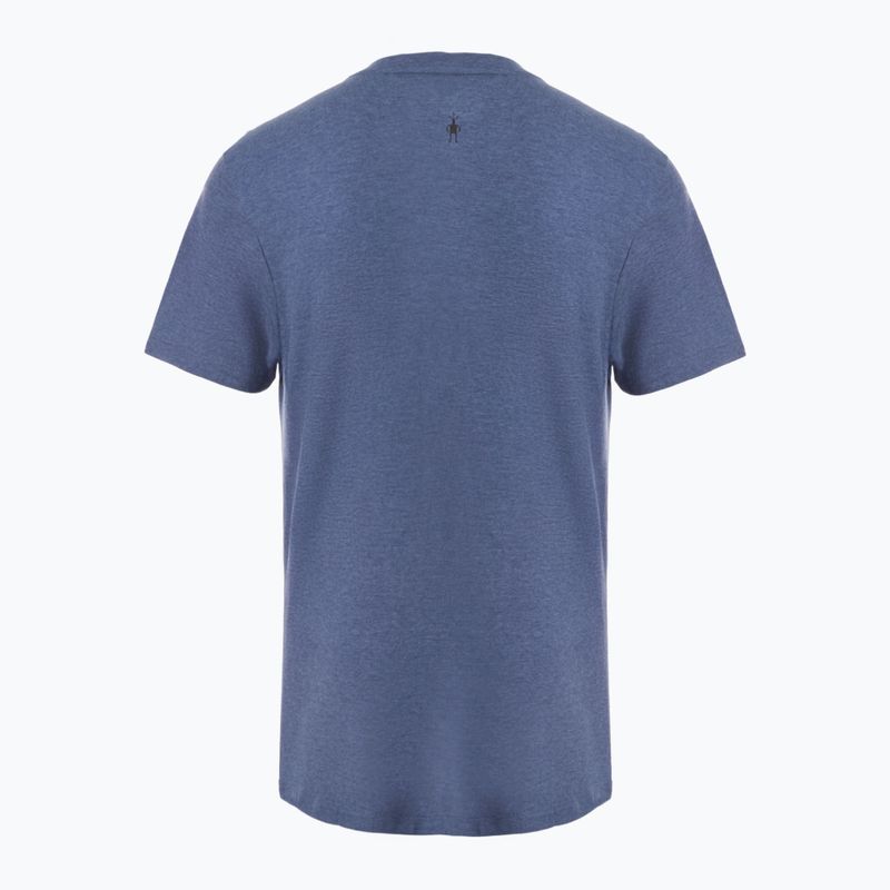 Koszulka trekkingowa Smartwool Mountain Horizon Graphic Tee nightfall blue 2