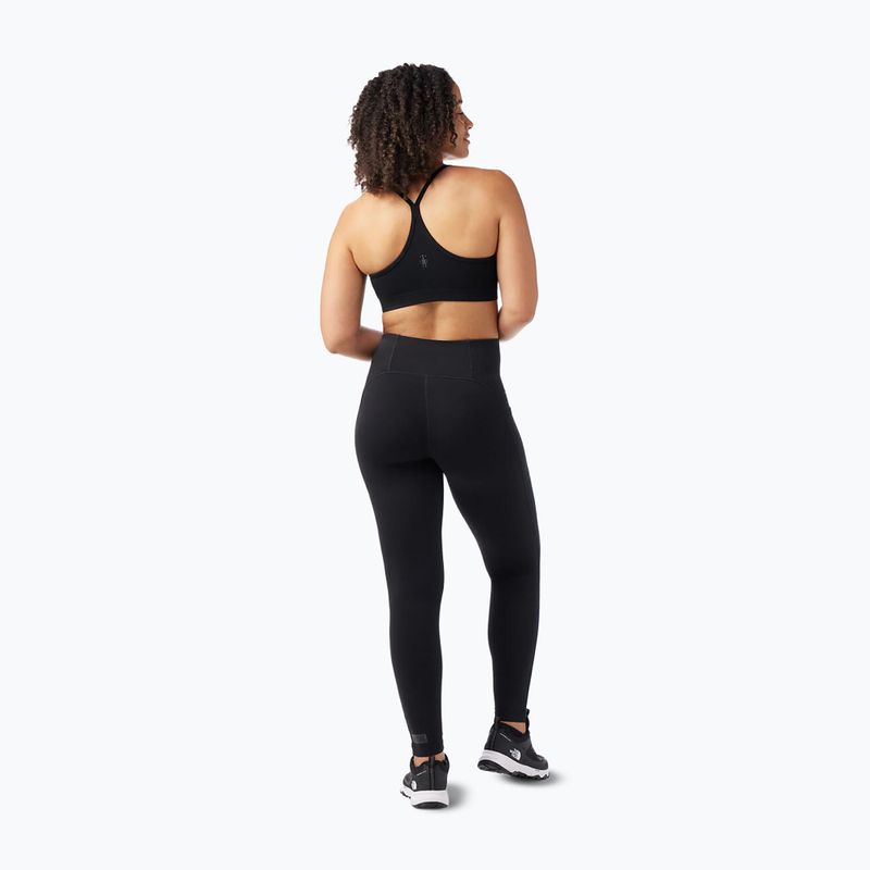 Biustonosz termoaktywny Smartwool Merino Blend Bralette black 2