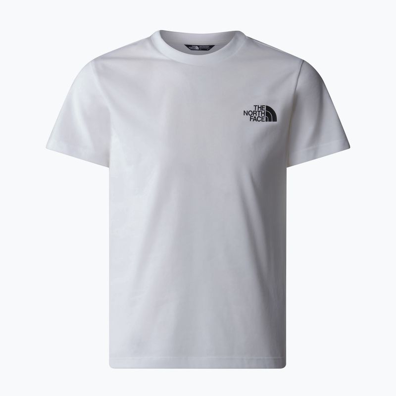 Koszulka dziecięca The North Face Teen Simple Dome Tee white 4