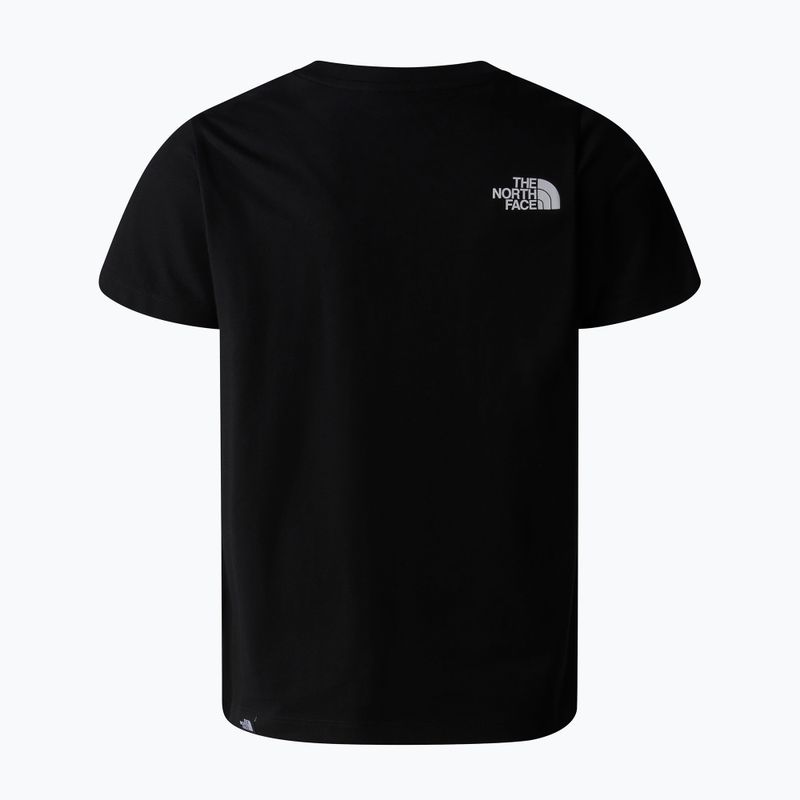 Koszulka dziecięca The North Face Teen Simple Dome Tee black 5