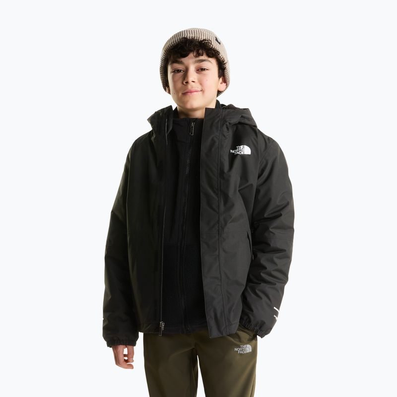 Kurtka przeciwdeszczowa dziecięca The North Face Warm Antora Rain tnf black/tnf black