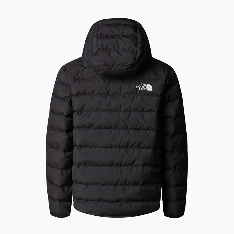 Kurtka ocieplana dziecięca The North Face Reversible Perrito Hooded black/smoked pearl 7