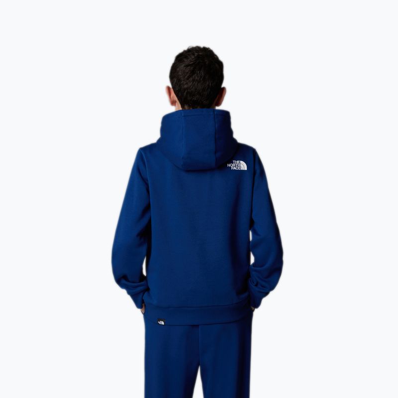 Bluza dziecięca The North Face Teen Simple Dome Hoodie estate blue 3