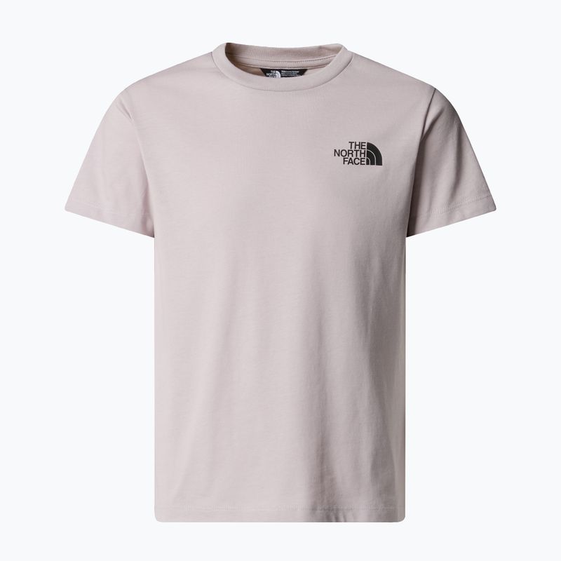 Koszulka dziecięca The North Face Teen Simple Dome Tee moonstone grey
