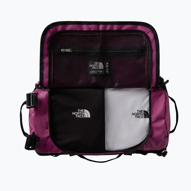 Torba podróżna The North Face Base Camp Duffel XS 31 l cyber berry/tnf black 4