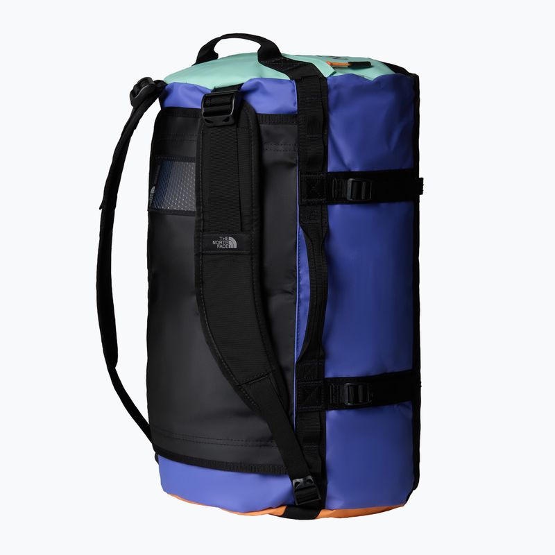 Torba podróżna The North Face Base Camp Duffel S 50 l indigo plum/bright foam/papaya 2