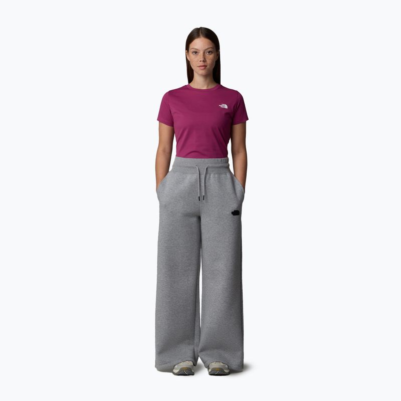 Koszulka damska The North Face Simple Dome Slim Tee cyber berry 2