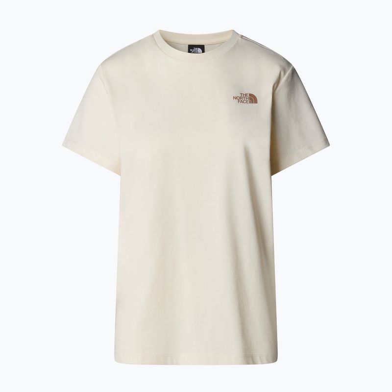 Koszulka damska The North Face Box Nse Relaxed Tee white dune/latt 4