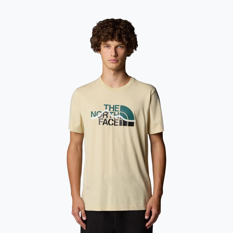 Koszulka męska The North Face Mountain Line Tee gravel