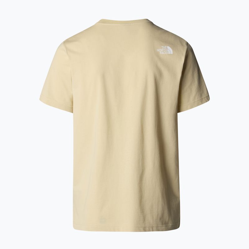 Koszulka męska The North Face Mountain Line Tee gravel 5