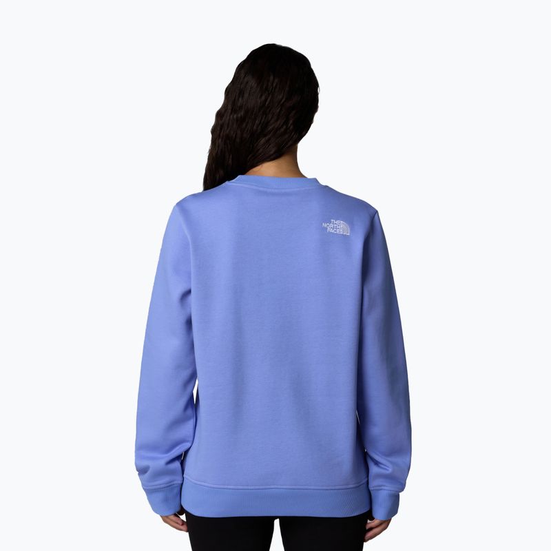 Bluza damska The North Face Drew Peak Crew virtual blue/tnf white 3