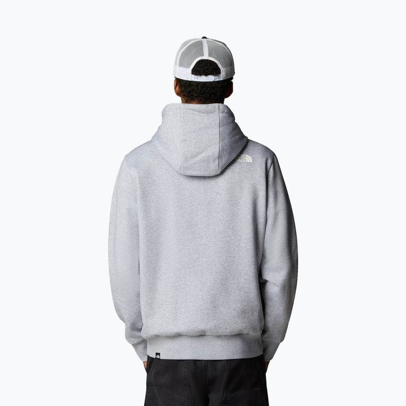 Bluza męska The North Face Simple Dome Hoodie tnf medium grey heather 3