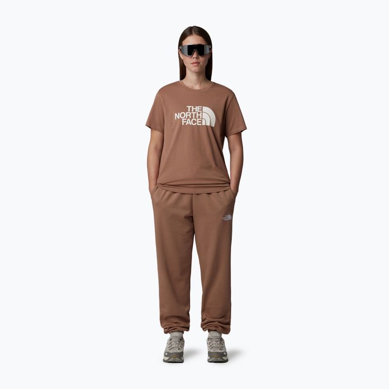 Koszulka damska The North Face Relaxed Easy Tee latte/white dune 2