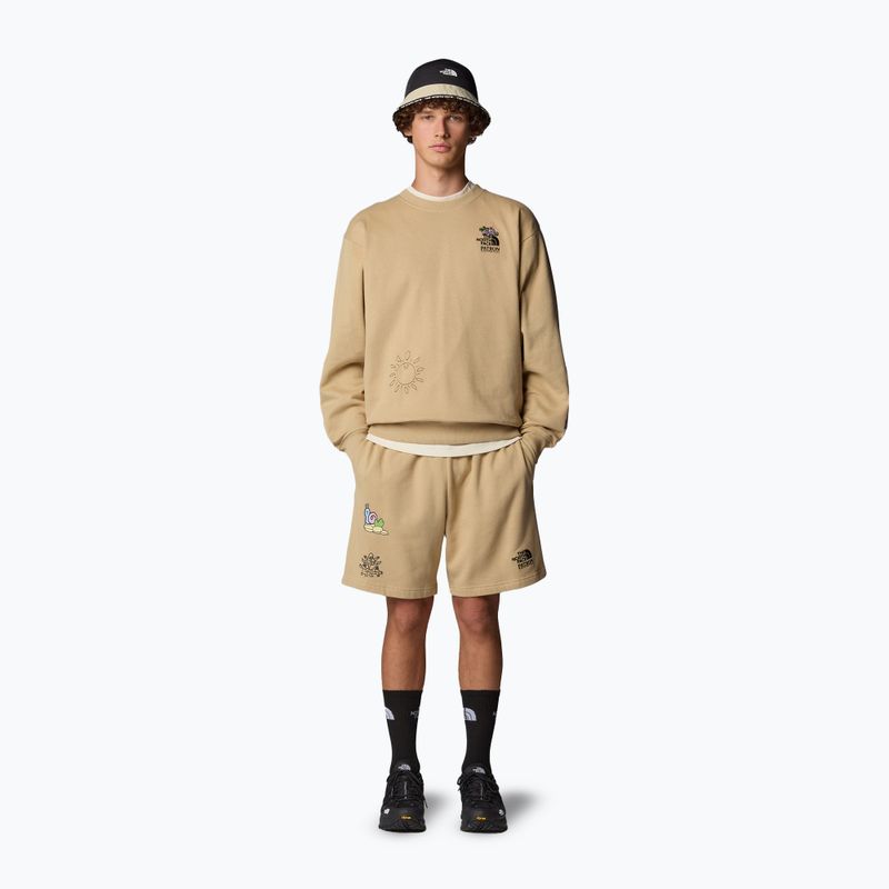 Bluza The North Face Mountain Cleanup Over khaki stone 2