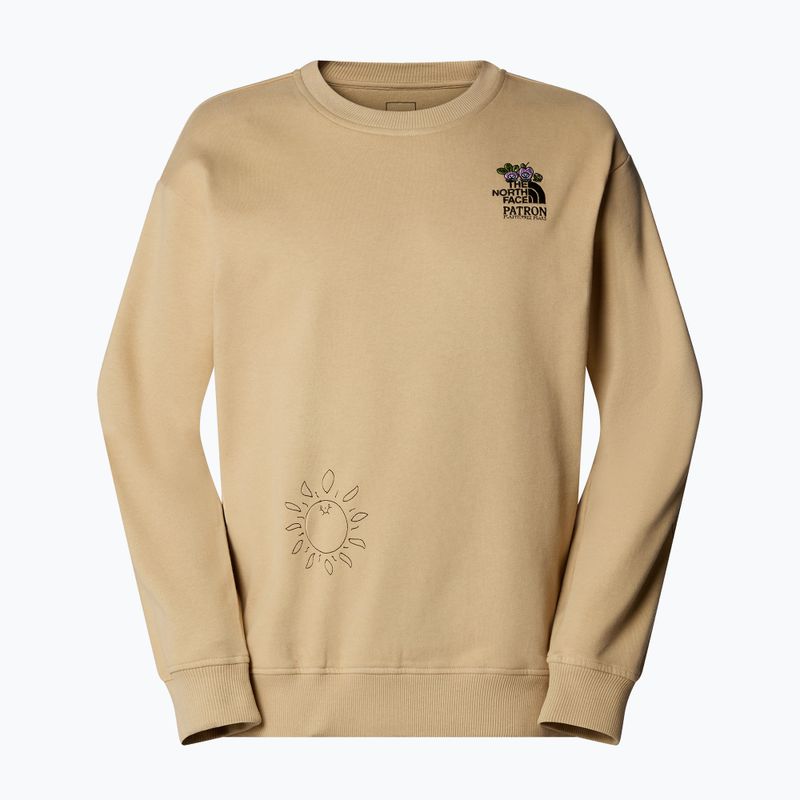 Bluza The North Face Mountain Cleanup Over khaki stone 4