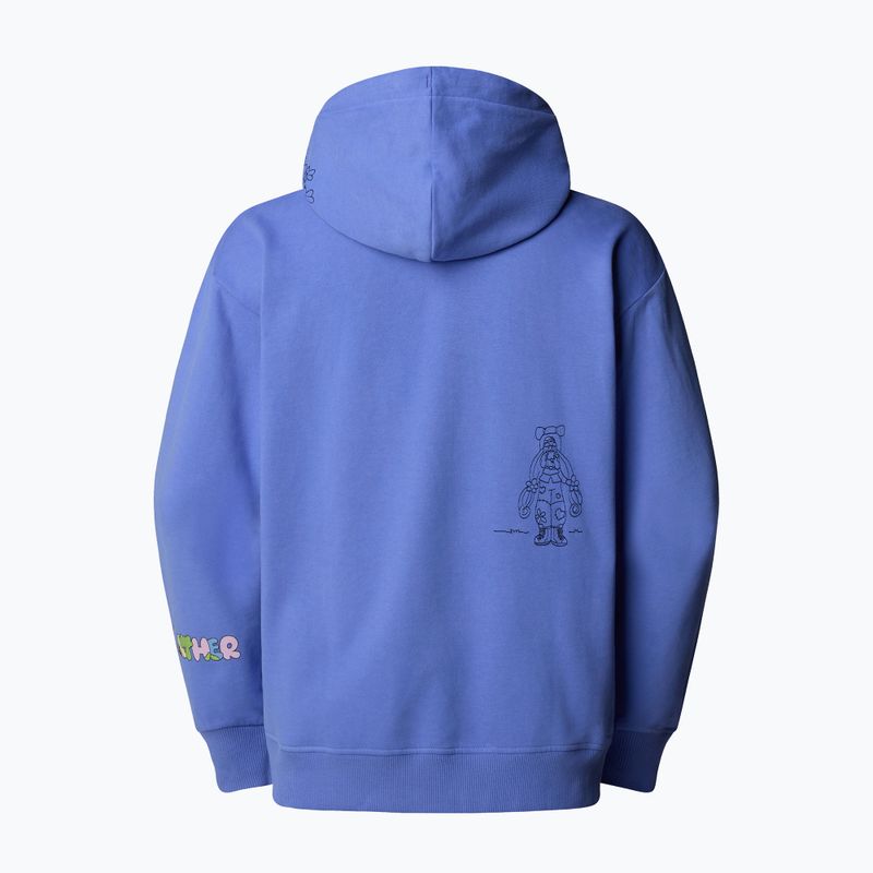 Bluza The North Face Mountain Cleanup Over Hoodie virtual blue 2