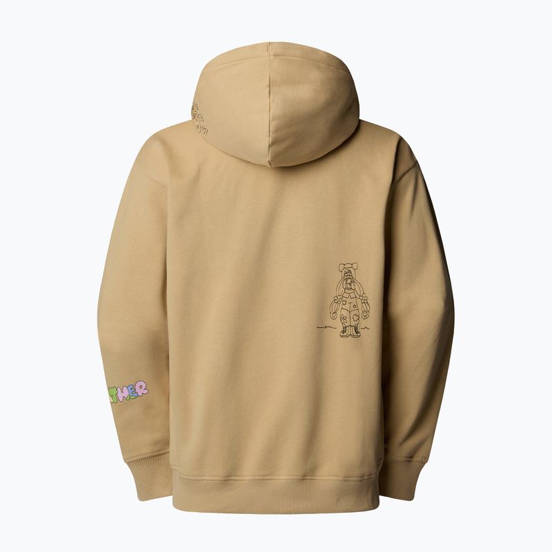 Bluza The North Face Mountain Cleanup Over Hoodie khaki stone 5