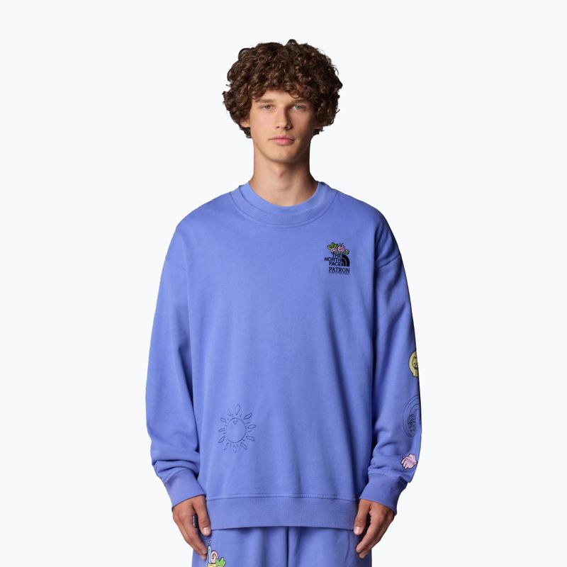 Bluza The North Face Mountain Cleanup Over virtual blue