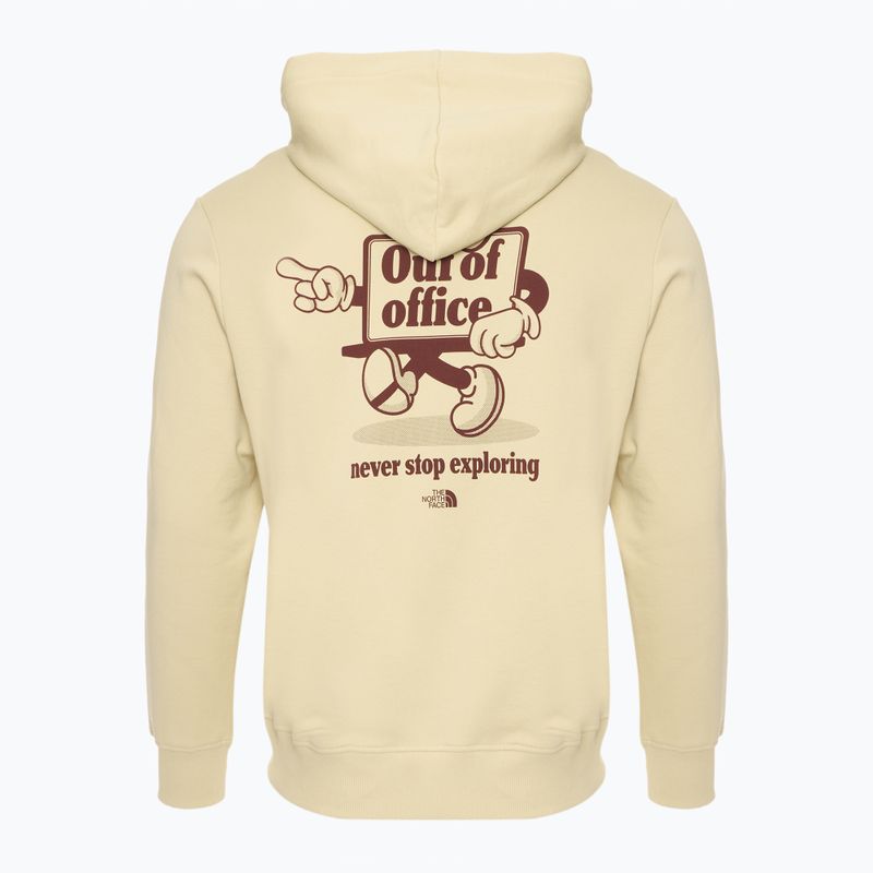 Bluza The North Face Cartoon Logo Relaxed Hoodie gravel 2