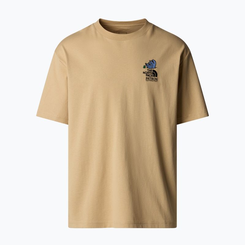Koszulka The North Face Mountain Cleanup Oversized SS khaki stone 4