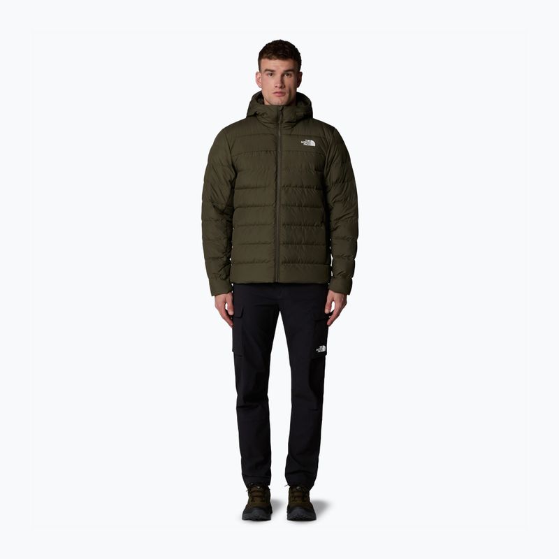 Kurtka ocieplana męska The North Face Aconcagua 3 Hoodie new taupe green 2