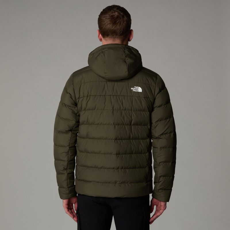Kurtka ocieplana męska The North Face Aconcagua 3 Hoodie new taupe green 3