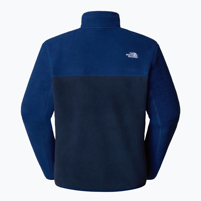 Bluza męska The North Face Yumiori 1/4 Zip summit navy/estate blue 5