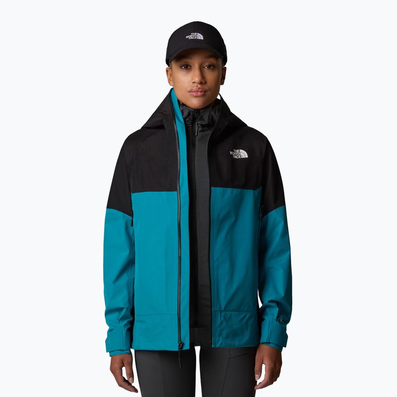 Kurtka przeciwdeszczowa damska The North Face Jazzi 3L Gtx deep teal/tnf black 4