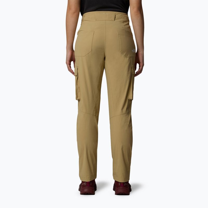 Spodnie trekkingowe damskie The North Face Exploration Cargo khaki stone 3